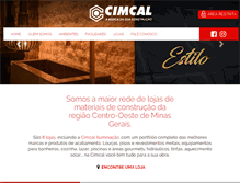 Tablet Screenshot of cimcal.com